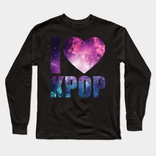 I Love Kpop Long Sleeve T-Shirt